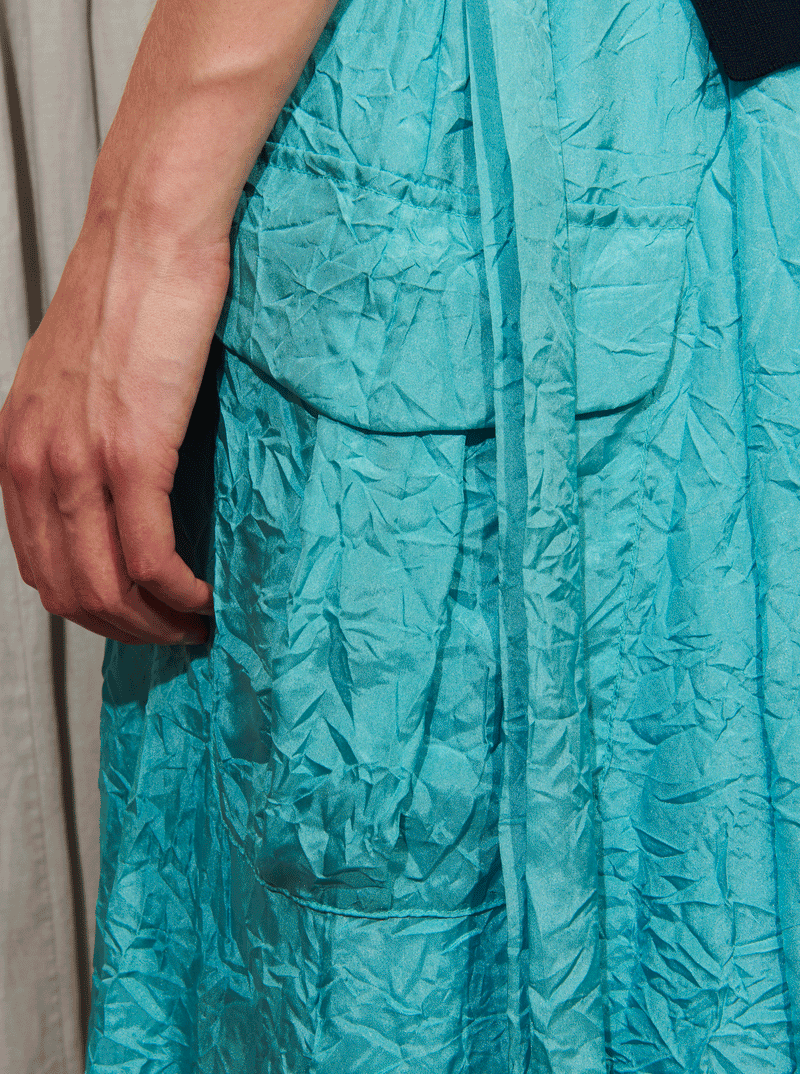 aqua crinkle smocked maxi dress R&M Richards Women's Flattering Ruffled Chiffon Maxi Dress W/Flutter Sleeves & Cascading A-Line Tiered Skirt Aqua at Amazon Women's Clothing store