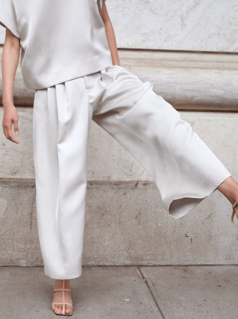 rhie dia double satin pant west village boutique clothing