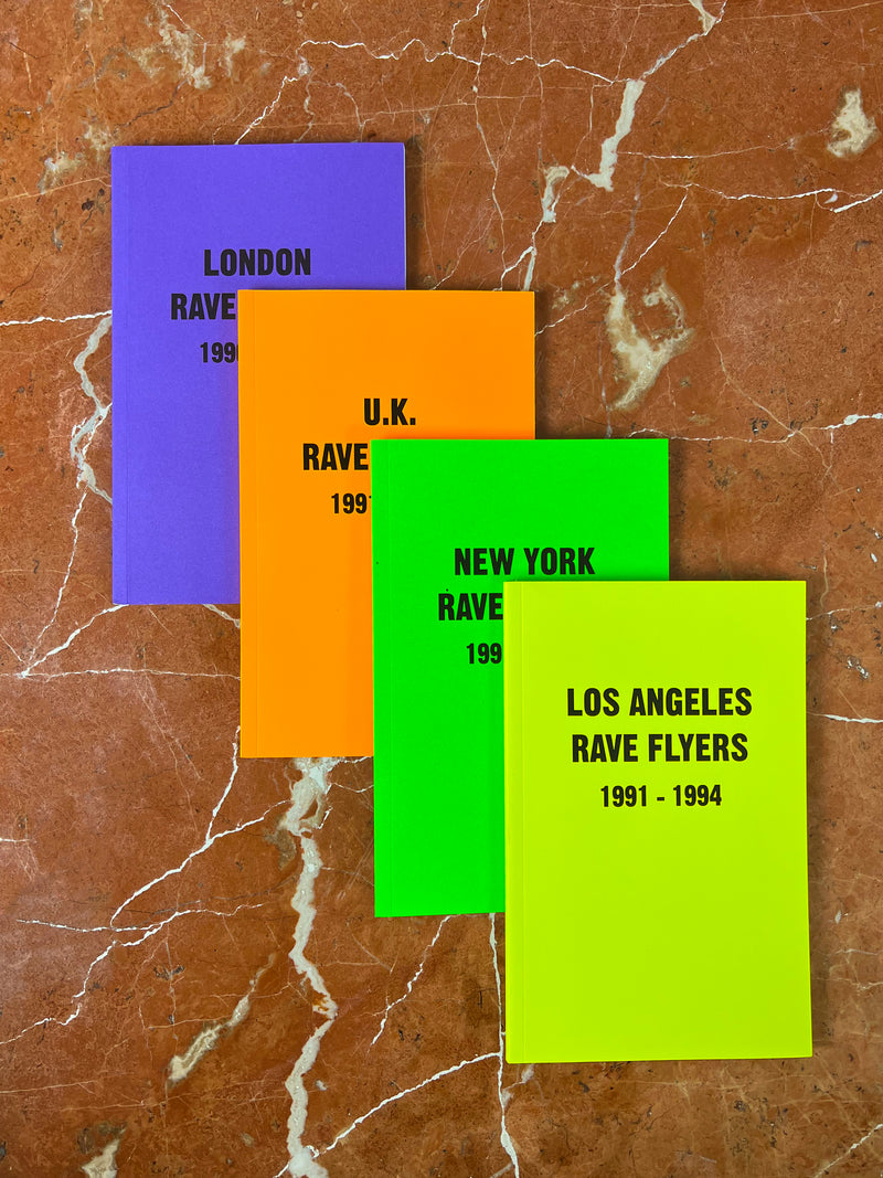 LOS ANGELES RAVE FLYERS